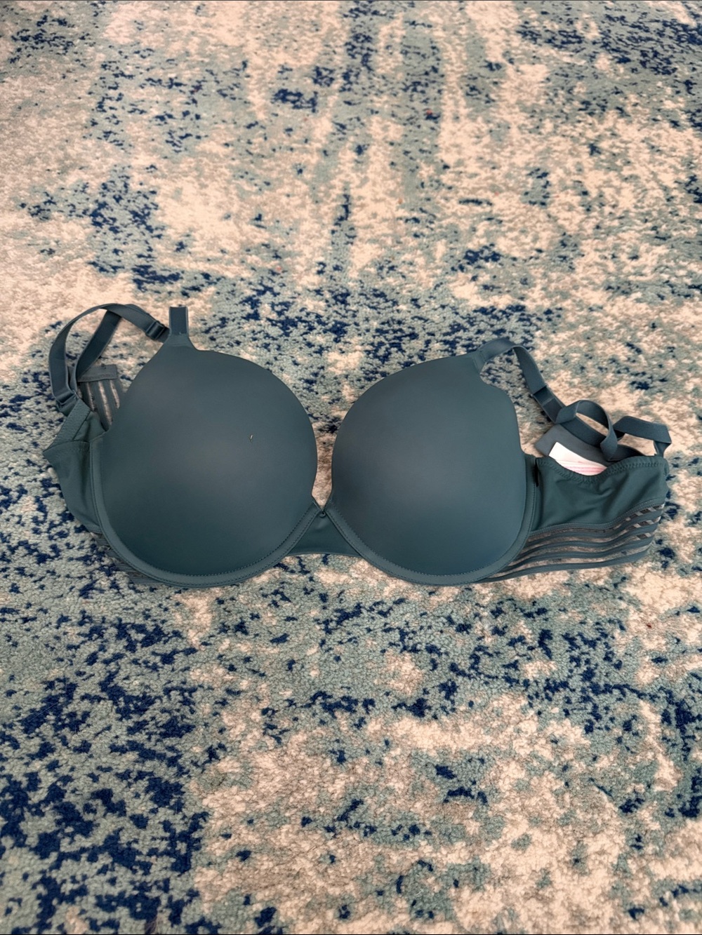 PINK Victoria's Secret Teal Smooth Molded Bra